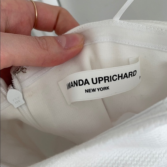 Amanda Uprichard white strapless mini dress - Picture 4 of 6